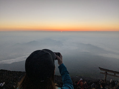 混雑回避のスマート富士登山ツアー2日間 登山ガイド同行・吉田ルート